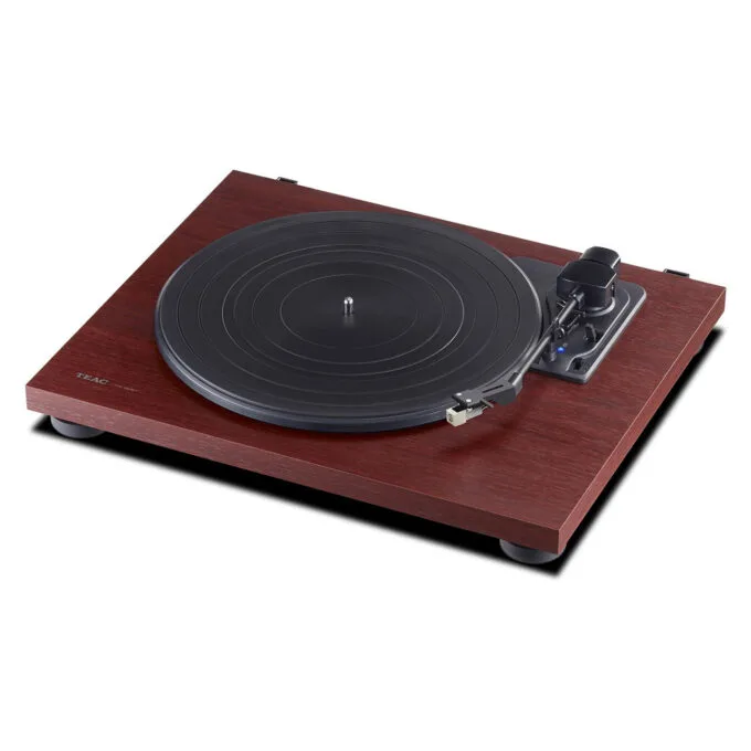 TEAC TN-180BT-A3 Bluetooth-Plattenspieler mit Audio-Technica Tonabnehmer Kirsche — image 2