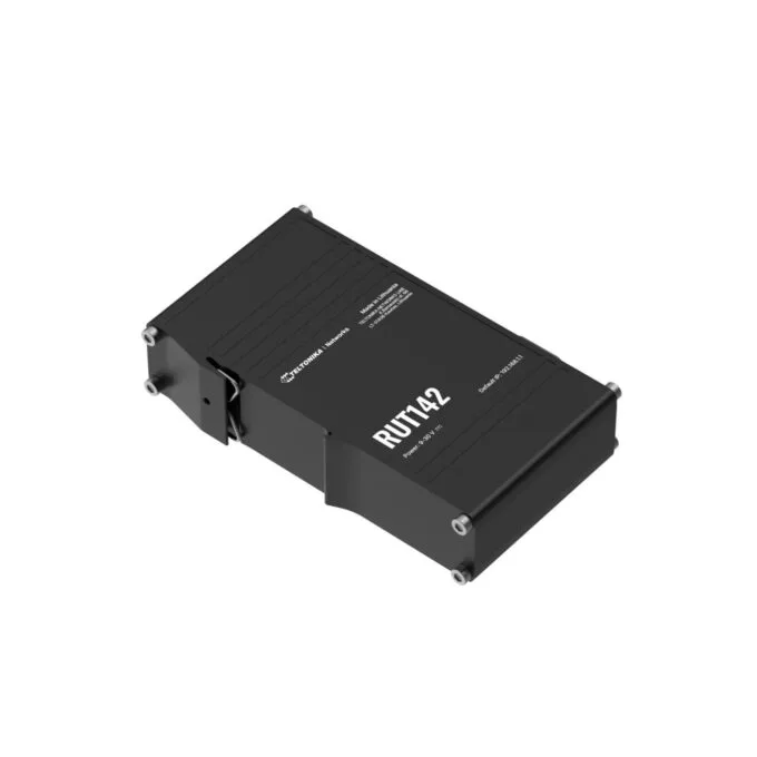 Teltonika RUT142 - Industrial RS232 Router, 2x Ethernet, Wi-Fi 4 (2.4 GHz), DIN-rail, RutOS — image 3