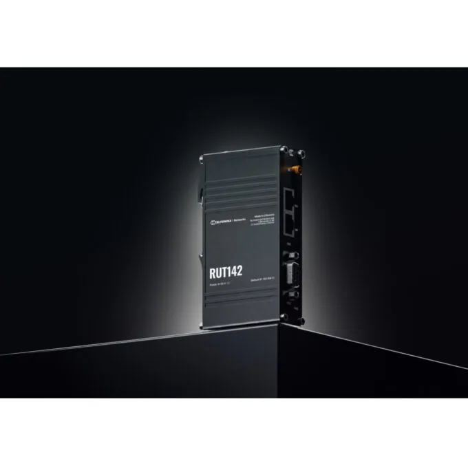 Teltonika RUT142 - Industrial RS232 Router, 2x Ethernet, Wi-Fi 4 (2.4 GHz), DIN-rail, RutOS — image 7