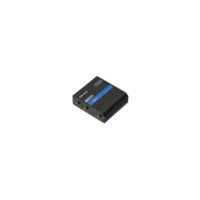 Teltonika RUT271Redcap 5G-Router - RUT271 - Black, Aluminium/Plastic enclosure, DIN-rail/Wall mounting — image 3