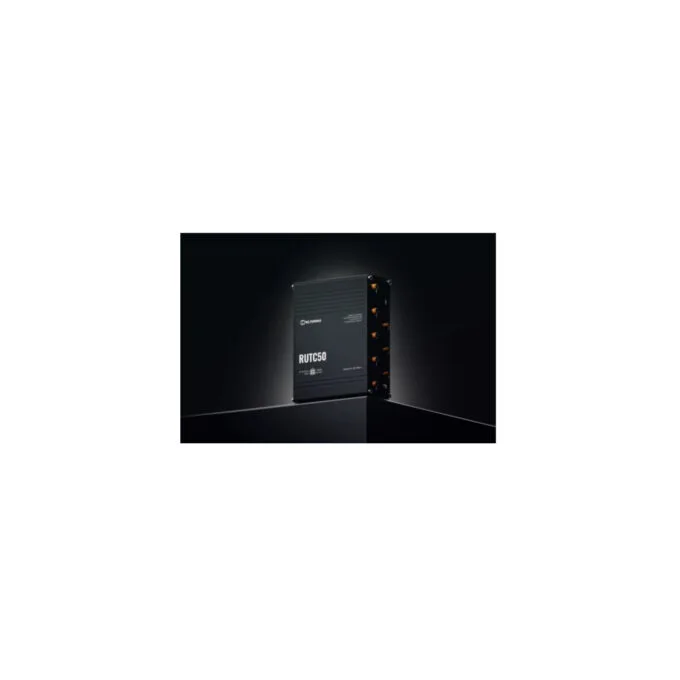 Teltonika RUTC50 - 5G Industrial Router - Dual-band Wi-Fi 6, Dual SIM, 5x Gigabit LAN, GNSS — image 6