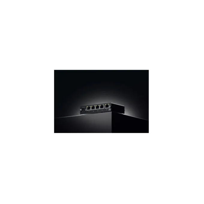 Teltonika TSW114 - 5-Port Gigabit Unmanaged Switch, Black, Fanless, DIN & Wall-Mountable — image 5
