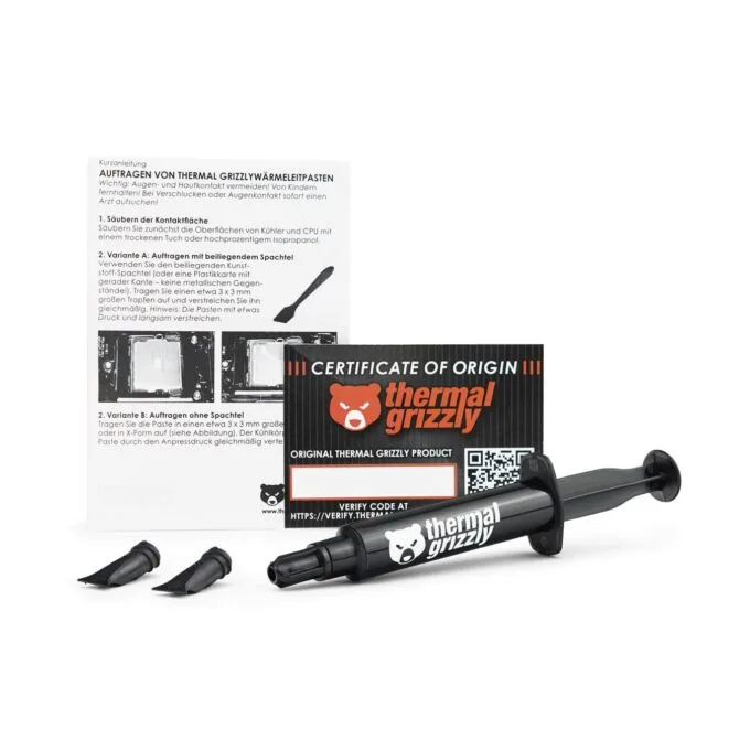 Thermal Grizzly Kryonaut 11.1g 3ml High Performance Thermal Paste — image 6