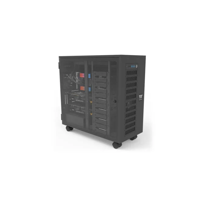 Thermaltake AX700 TG - Full Tower PC Case - Black, E-ATX/ATX/XL-ATX, Tempered Glass, USB-C — image 2