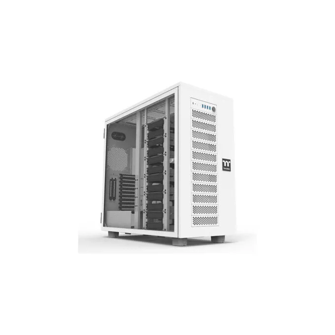Thermaltake AX700 TG - Full Tower PC Case - Snow White, E-ATX/XL-ATX Support, Tempered Glass — image 1