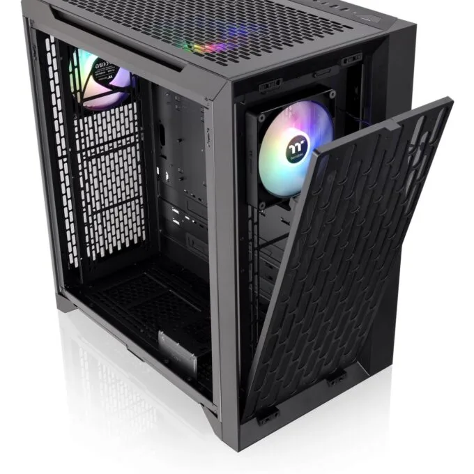 Thermaltake C700 TG ARGB Midi Tower - C700 TG ARGB - Black — image 3