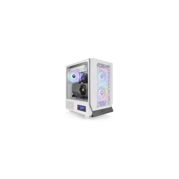 Thermaltake Ceres 300 TG ARGB - Mid-Tower PC Case, Snow White, Tempered Glass, ARGB — image 1