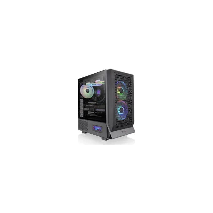 Thermaltake Ceres 300 TG - Mid Tower PC Case (E-ATX/ATX/mATX/ITX) - Black, Tempered Glass, ARGB — image 1