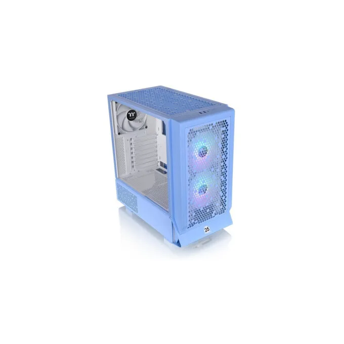 Thermaltake Ceres 330 TG - Hydrangea Blue - Mid Tower ATX/E-ATX, Tempered Glass, ARGB, 2x140mm Included — image 5