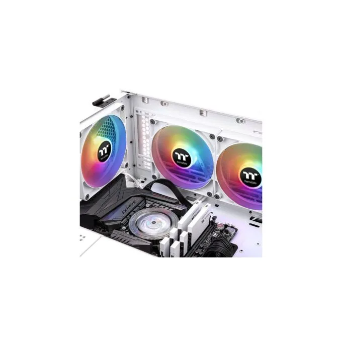 Thermaltake CT120 ARGB Sync PC Cooling Fan 120mm - CT120 - White, 500-2000 RPM, 2-Pack — image 4
