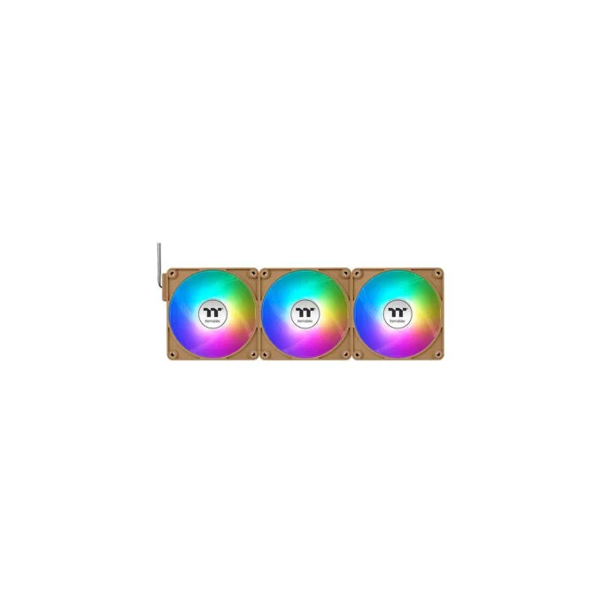 Thermaltake CT120 EX ARGB 120mm 3-Pack Fan - Sand - 500–2000 RPM, 4-pin PWM & 5V ARGB — image 4