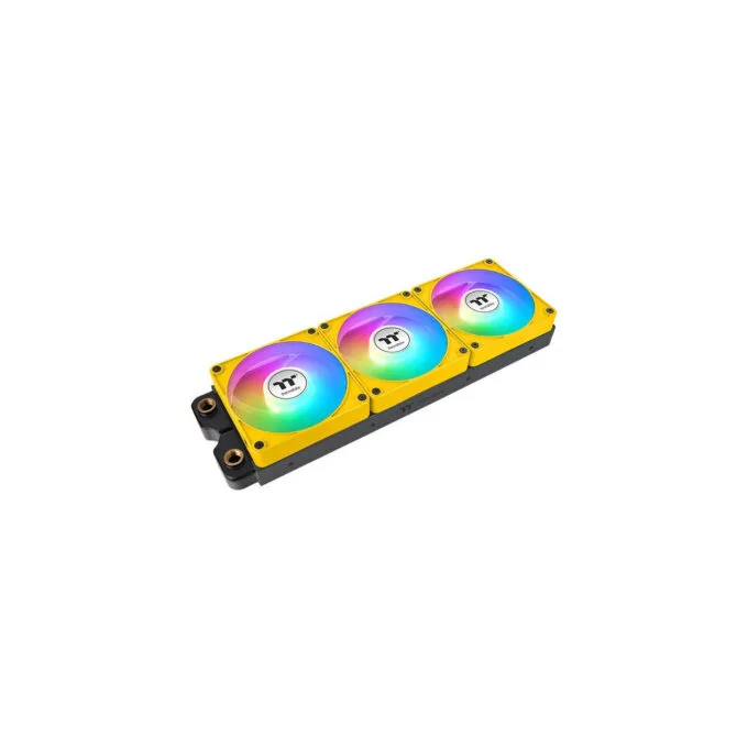 Thermaltake CT120 EX Reverse ARGB Sync 120mm PWM Fan - 3-Pack, Yellow, 500-2000 RPM — image 4