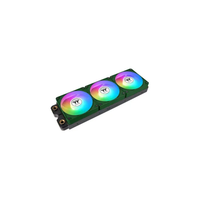 Thermaltake CT120 EX - Reverse ARGB Sync 120mm PWM Fan - Racing Green 3-Pack — image 2