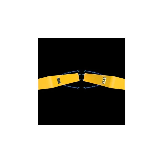 Thermaltake CT140 EX ARGB Sync 140mm Fan 3-Pack - Bumblebee Yellow, 500-1800 RPM, 4-pin PWM, 5V ARGB — image 3