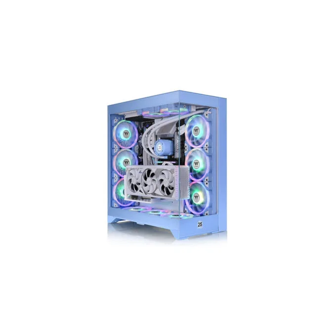 Thermaltake CTE E600 MX - Hydrangea Blue - Mid Tower, E-ATX/ATX/mATX/Mini-ITX, Tempered Glass, USB-C — image 1