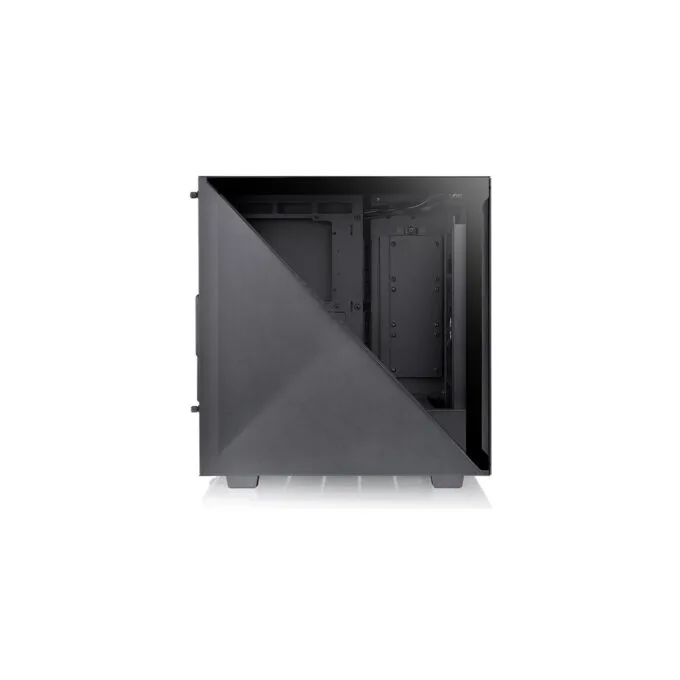 Thermaltake Divider 300 TG Air - Mid Tower PC Case, Black, Tempered Glass, ATX/mATX/Mini-ITX, USB-C — image 3