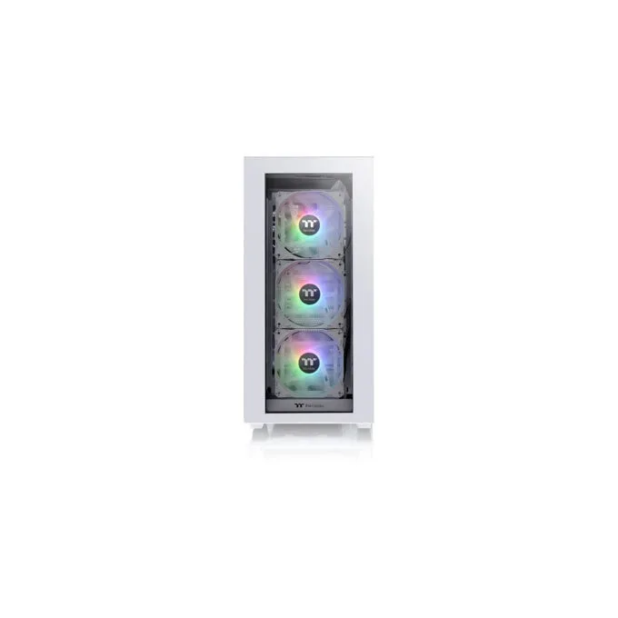 Thermaltake Divider 300 TG Snow ARGB - Mid Tower PC Case, White, Tempered Glass, ARGB, ATX/mATX/Mini-ITX — image 2