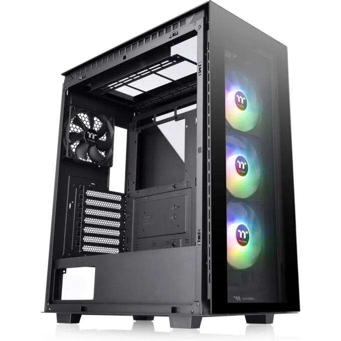 Thermaltake Divider 500 TG ARGB - Black Mid-Tower Case, ATX/mATX/Mini-ITX, 390mm GPU — image 1
