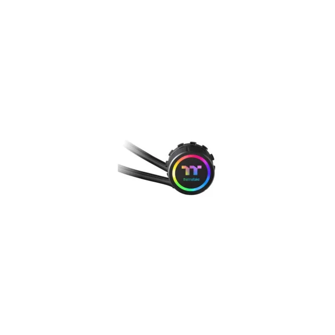 Thermaltake Floe DX RGB 240 - TT Premium Edition - 240mm AIO Liquid Cooler, Black, 2x120mm RGB Fans — image 2