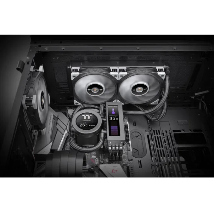 Thermaltake Floe RC Ultra 240 - Floe RC Ultra 240 - AIO CPU & Memory Liquid Cooler with 120mm Fans — image 5