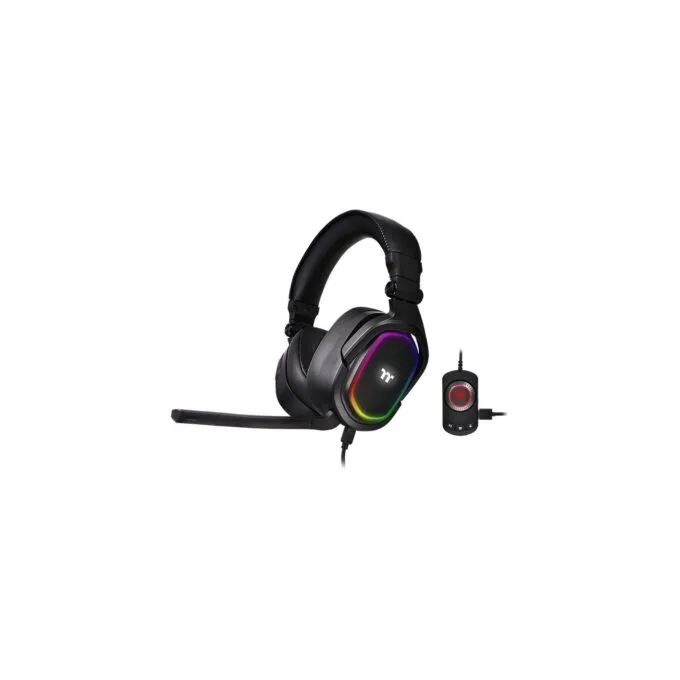 Thermaltake GHT Argent H5 RGB 7.1 Gaming Headset - H5 - Argent, RGB, 7.1 Surround — image 1