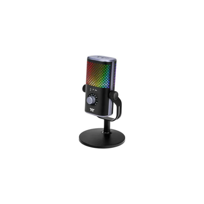 Thermaltake GS50 RGB USB Microphone - GS50 - RGB, USB, Black, 24-bit/96kHz, Desktop Stand — image 2