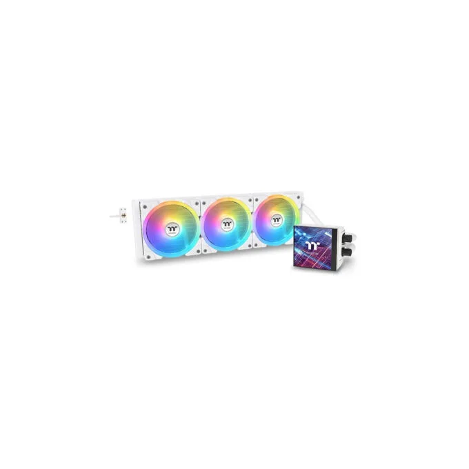 Thermaltake MAGFloe 360 Ultra Snow Edition AIO 360mm Cooler White ARGB TFT 355W — image 1
