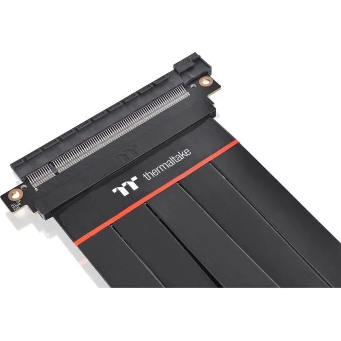Thermaltake PCIe Extender Cable 4.0 x16 30cm - AC-058-CO1OTN-C1 - Black, Gen 4, Male to Female, Straight — image 4