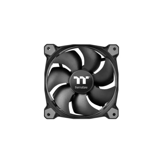 Thermaltake Riing 12 LED RGB 120mm Fan (3-Pack) - CL-F042-PL12SW-B - Black, PWM RGB — image 3