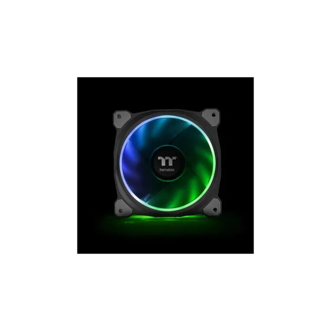 Thermaltake Riing Plus 12 RGB Kit - CL-F076-PL12SW-A - 3x120mm RGB Fans + Lumi, USB Hub, Black — image 11