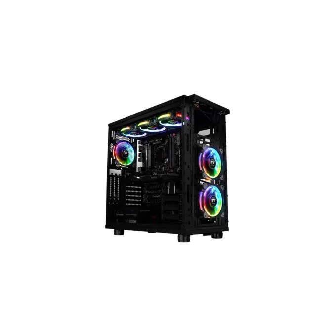 Thermaltake Riing Plus 12 RGB Kit - CL-F076-PL12SW-A - 3x120mm RGB Fans + Lumi, USB Hub, Black — image 13