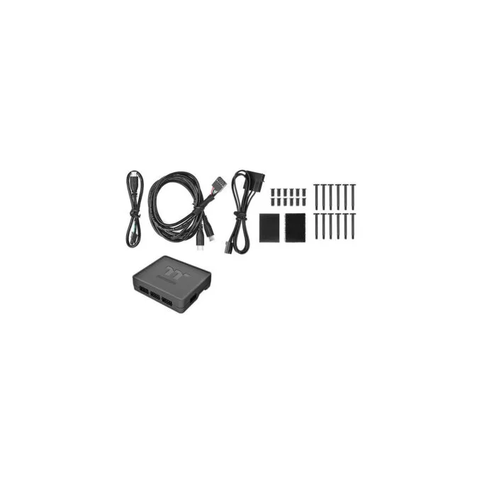 Thermaltake Riing Quad 12 RGB Radiator Fan - 3-Pack - White, 120mm, 500–1500 RPM — image 4