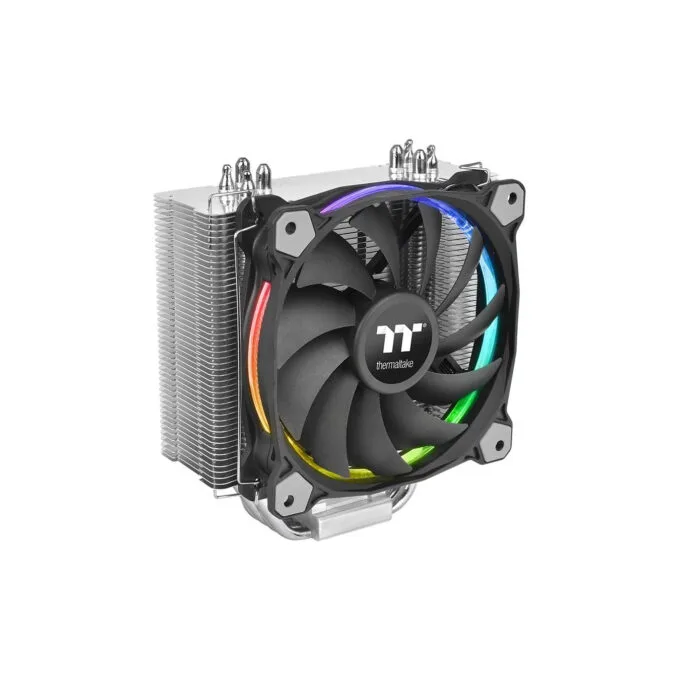 Thermaltake Riing Silent 12 RGB Sync Edition - CPU Air Cooler - Black Metallic, 120mm Fan, 150W TDP — image 1
