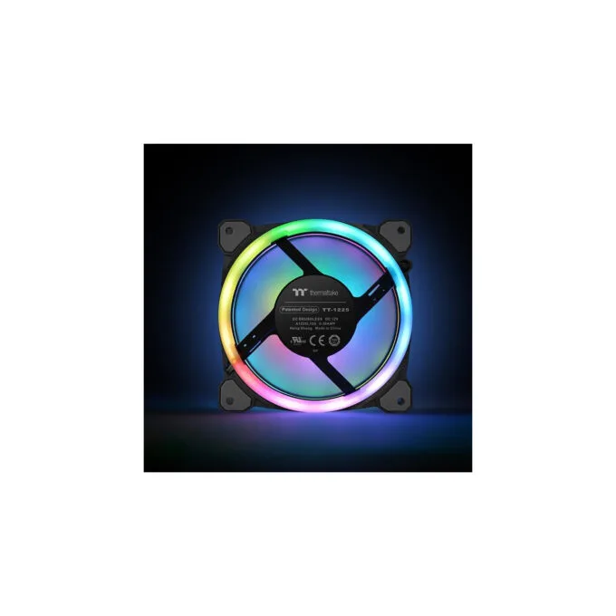 Thermaltake Riing Trio 12 RGB 3-Pack - 120mm Radiator Fans, Black, 12V RGB, 500–1500 RPM — image 12