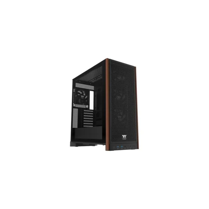 Thermaltake S370 WS Mid Tower Case - Wood Accent CA-11J-00M1WN-00 — image 1