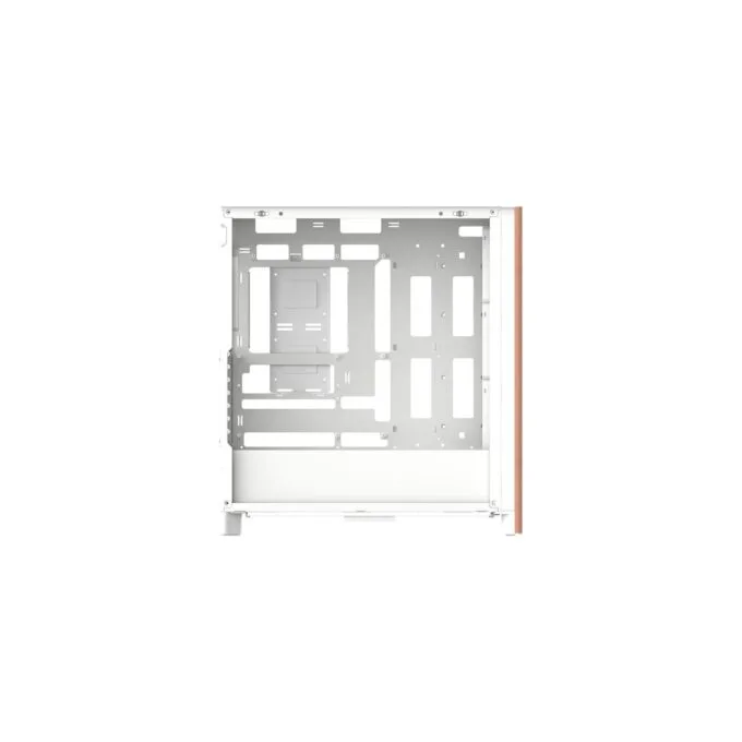 Thermaltake S370 WS Snow White Mid Tower Case - Wood Accents, 4x CT120 Fans - CA-11J-00M6WN-00 — image 9