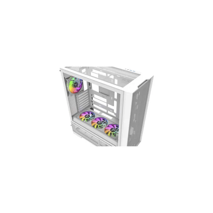 Thermaltake S380 TG ARGB Snow White Mid Tower Case — image 17