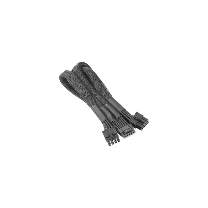 Thermaltake Sleeved PCIe Gen 5 Splitter Cables - PCIe 5.0 power cable set, sleeved — image 1