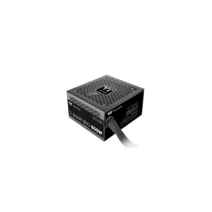 Thermaltake Smart BM3 850W PSU - PS-SPD-0850MNFABE-3 - Semi‑Modular, 80+ Bronze, ATX 3.0, Black — image 1