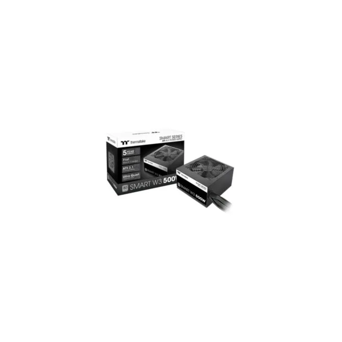 Thermaltake Smart W3 500W 80 PLUS ATX 3.1 Non-Modular PSU - Black — image 6