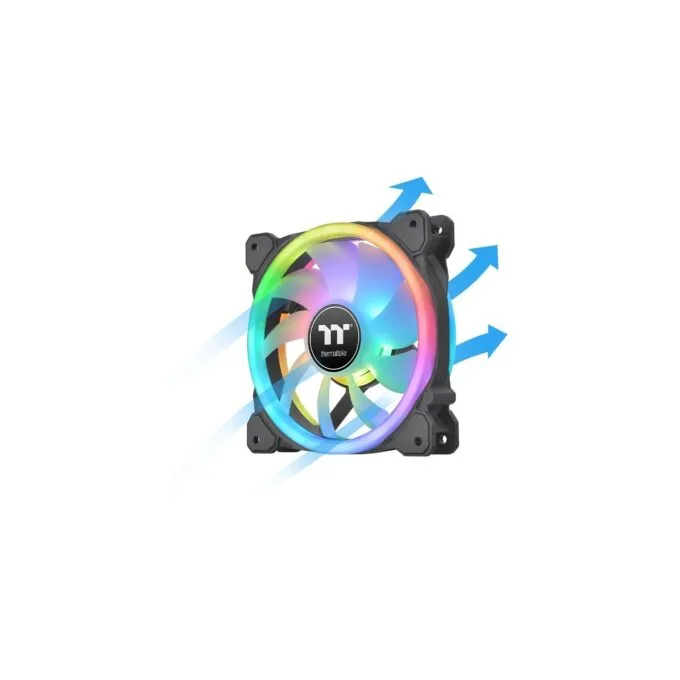 Thermaltake SWAFAN 14 RGB Radi. Fan Black - TT Premium Edition 3 Pack — image 2