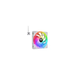 Thermaltake SWAFAN EX14 RGB PC Case Fan - 140mm White - 3-Pack, 500–2000 RPM, TT Premium