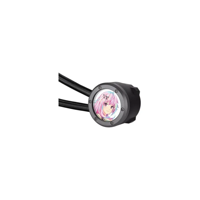 Thermaltake TH240 V2 Ultra EX ARGB AIO Liquid CPU Cooler - CL-W414-PL12SW-A - Black, 240mm, 2x120mm, TFT-LCD — image 2