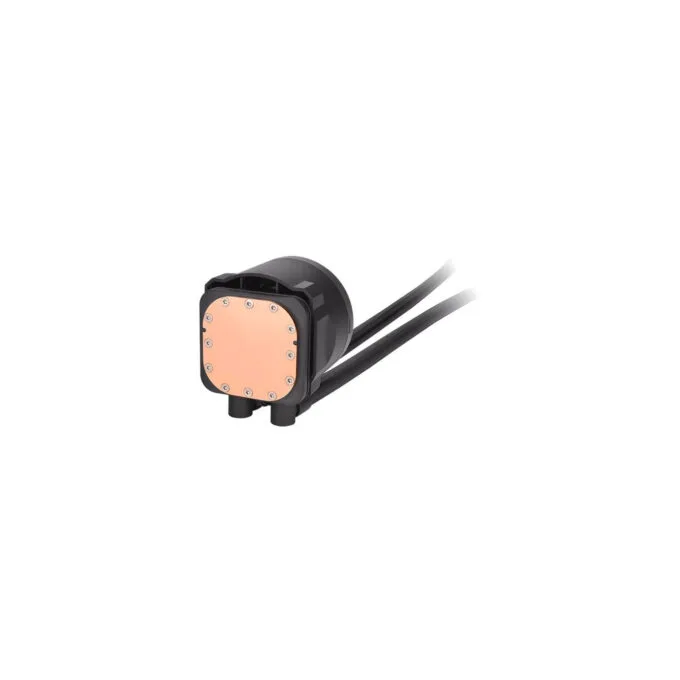 Thermaltake TH240 V2 Ultra EX ARGB AIO Liquid CPU Cooler - CL-W414-PL12SW-A - Black, 240mm, 2x120mm, TFT-LCD — image 3