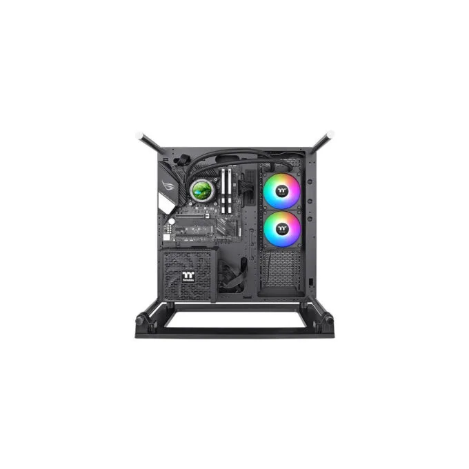 Thermaltake TH240 V2 Ultra EX ARGB AIO Liquid CPU Cooler - CL-W414-PL12SW-A - Black, 240mm, 2x120mm, TFT-LCD — image 7