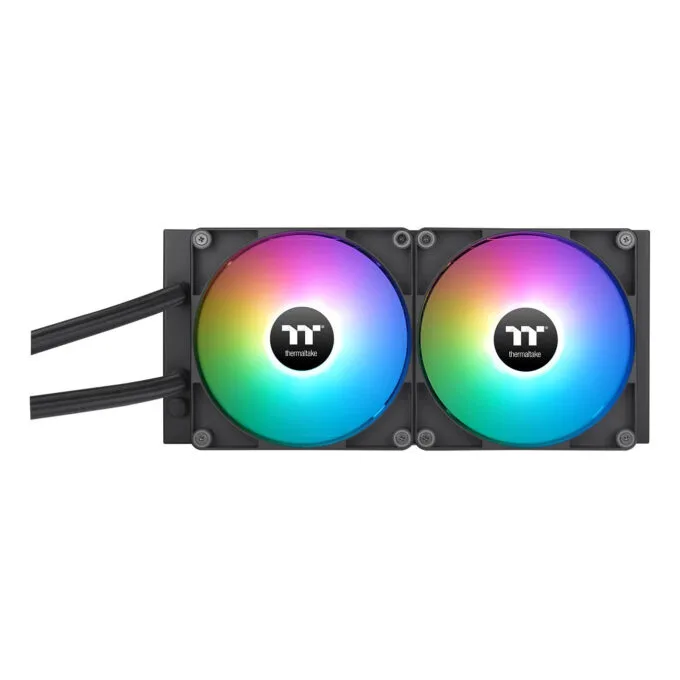 Thermaltake TH280 V2 Ultra ARGB Sync AIO Liquid CPU Cooler - 280mm Radiator, 2x140mm ARGB Fans, Black — image 2