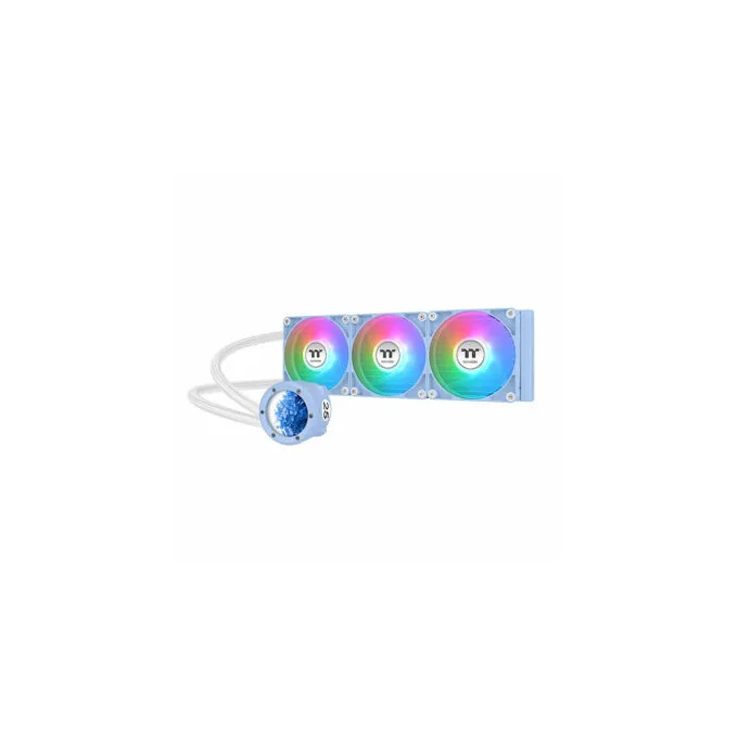 Thermaltake TH360 V2 Ultra ARGB - 360mm AIO Liquid CPU Cooler - Hydrangea Blue, 3x120mm Fans — image 1