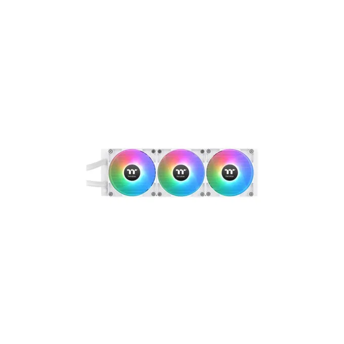 Thermaltake TH360 V2 Ultra ARGB - AIO Liquid Cooler 360mm - Snow (White), TFT-LCD Pump, ARGB Sync — image 3