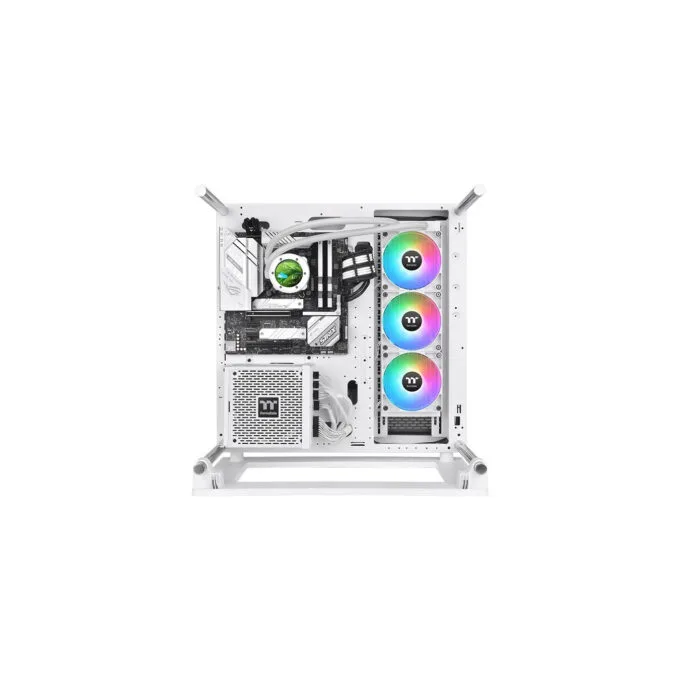 Thermaltake TH360 V2 Ultra ARGB - AIO Liquid Cooler 360mm - Snow (White), TFT-LCD Pump, ARGB Sync — image 5