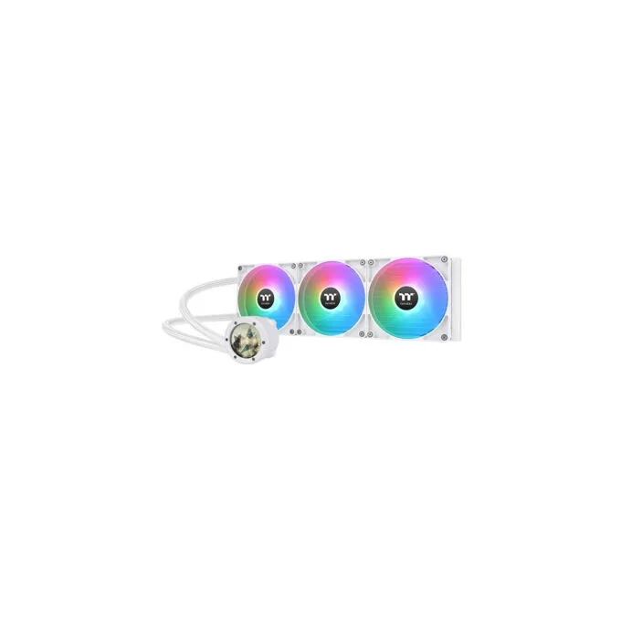 Thermaltake TH420 V2 Ultra ARGB - 420mm AIO Liquid CPU Cooler - Snow White, 3x140mm Fans, TFT-LCD — image 1